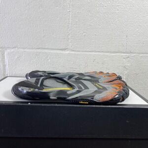 Vibram Fivefingers EL-X Athletic Running Shoes Gray Orange Men's Size 8‎